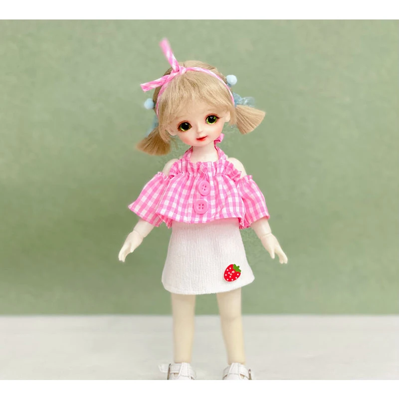 30cm Doll Replacement Clothes 1/6 BJD Doll Clothes Cute Fashion Dress Uniform Set Kids Girls Toy Gift Doll Accessories