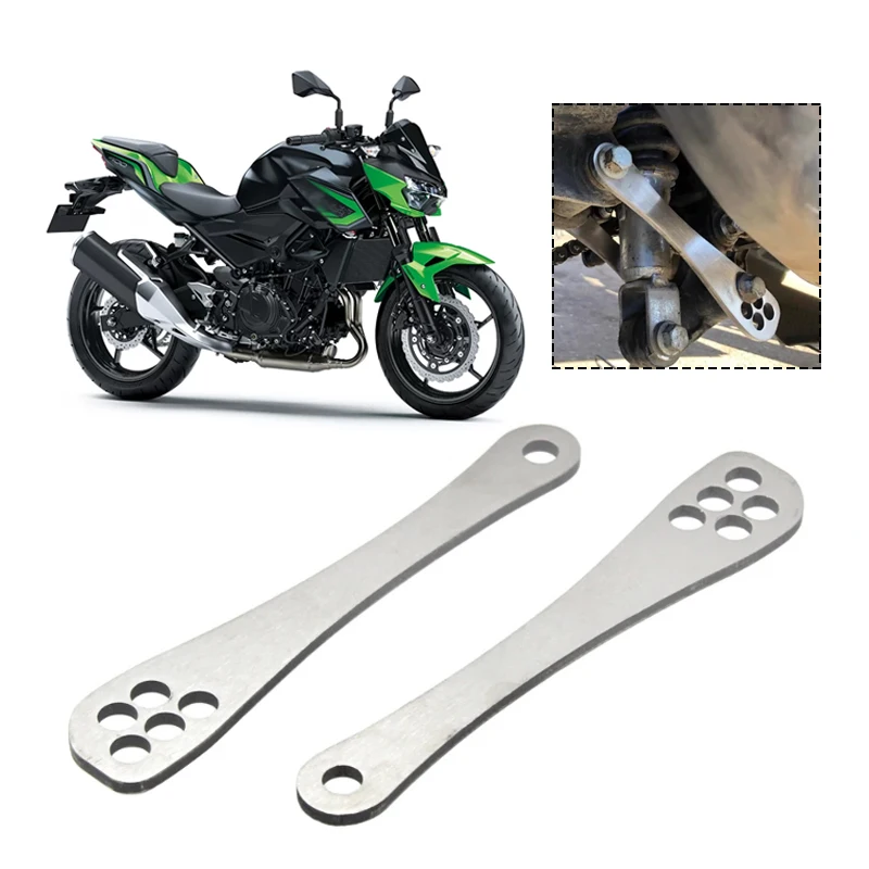 Suspensão traseira Kit de ligações de redução, Acessórios para KAWASAKI Z1000 Z800 Z750 Z400 Z250 Z300 Z 1000 800 750 400 300 250