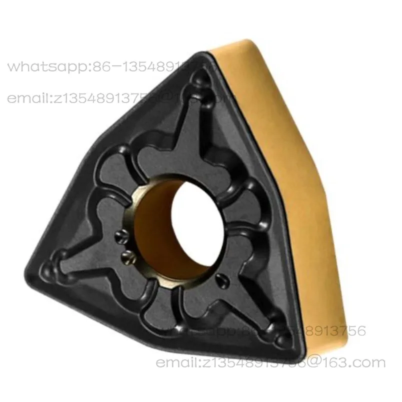 WNMG080404-TM for two-color car steel parts WNMG080408-TM numerical control car blade outer circle 10 pieces