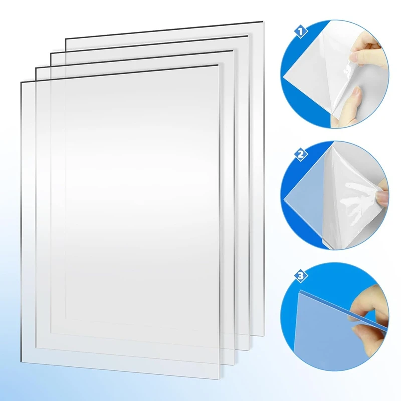 Placa de corte transparente, almofadas de corte de 8,7 x 6,1 polegadas para máquina de corte e gravação em relevo