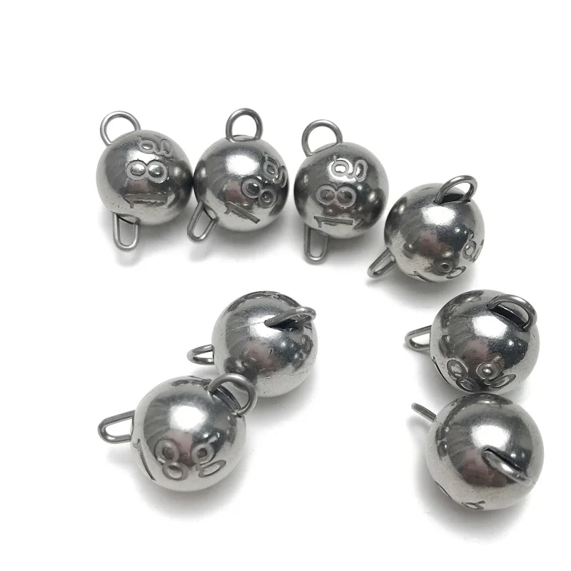 Imagem -06 - Sinker de Pesca Rápida Afundamento de Alta Densidade Tungstênio Puro Cheburashka Gelo Natural Acces 20g 30g 37g 45g 52g 60g