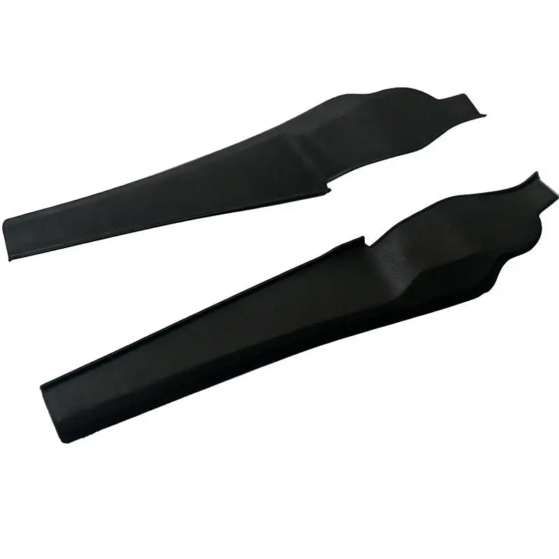 Front Windshield Wiper Side Trim Cover Weatherproof Rubber Corner Wrap Trim for All Season Car Use Accessory