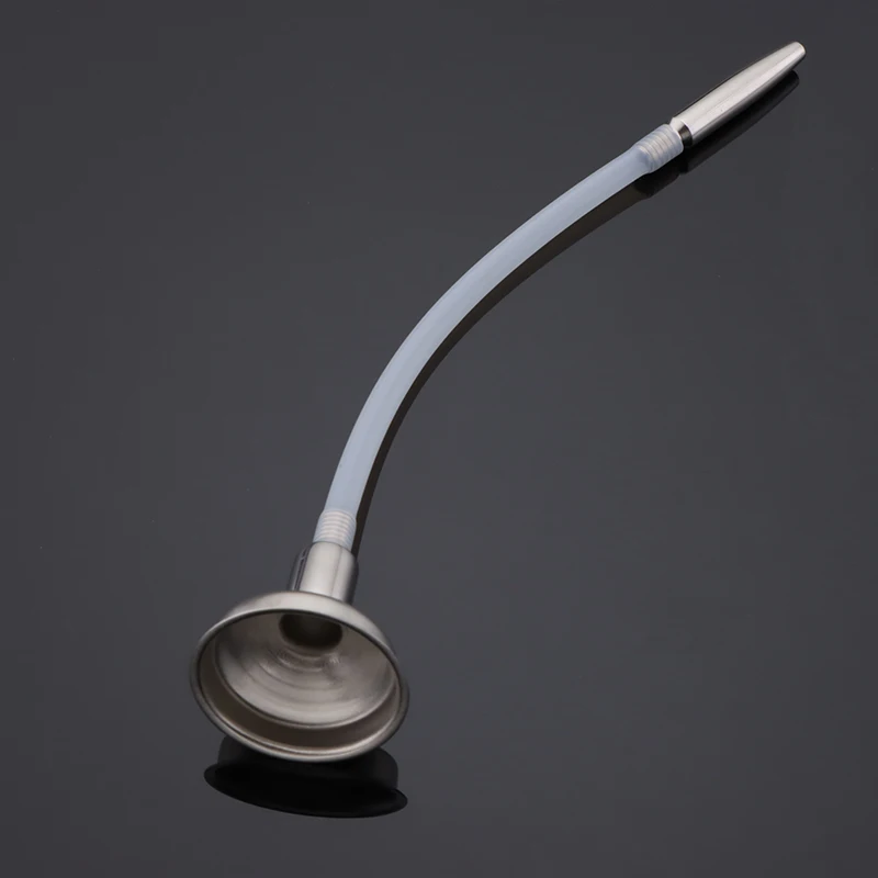 Male Urethral Dilator Penis Plug Funnel Metal Hollow Urethral Catheter Horse Eye Stimulation Sounding Masturbator Sex Toys Men