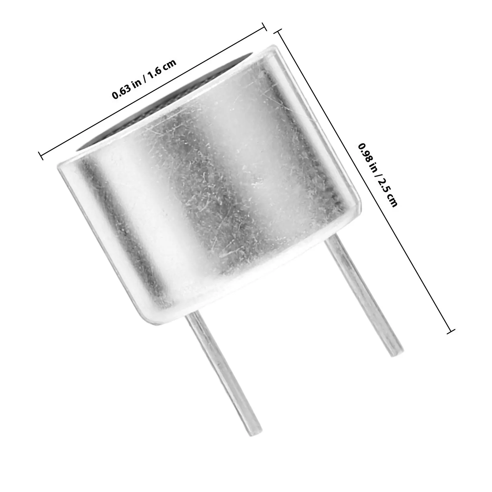 2Pcs Sensor Probe Precision Metal Transceiver Sensor Industrial Replacement Parts Distance Measurement Obstacle