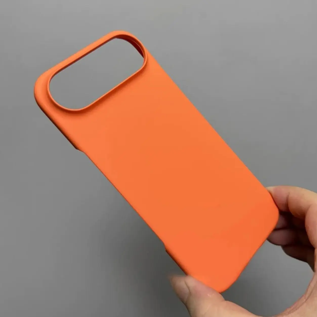 Thin Sandstone Frameless Cooling Phone Case For iPhone Air 17 16 E 15 14 13 12 Pro Max Plus Mini Shockproof Matte Hard PC Cover