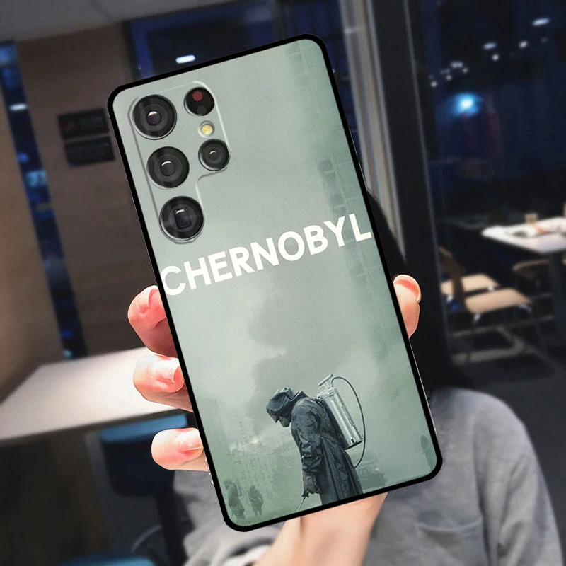 المسلسلات التلفزيونية تشيرنوبيل غطاء لسامسونج غالاكسي S25 S24 S21 S22 S23 الترا S9 S10 زائد S24 FE S21 FE جراب هاتف