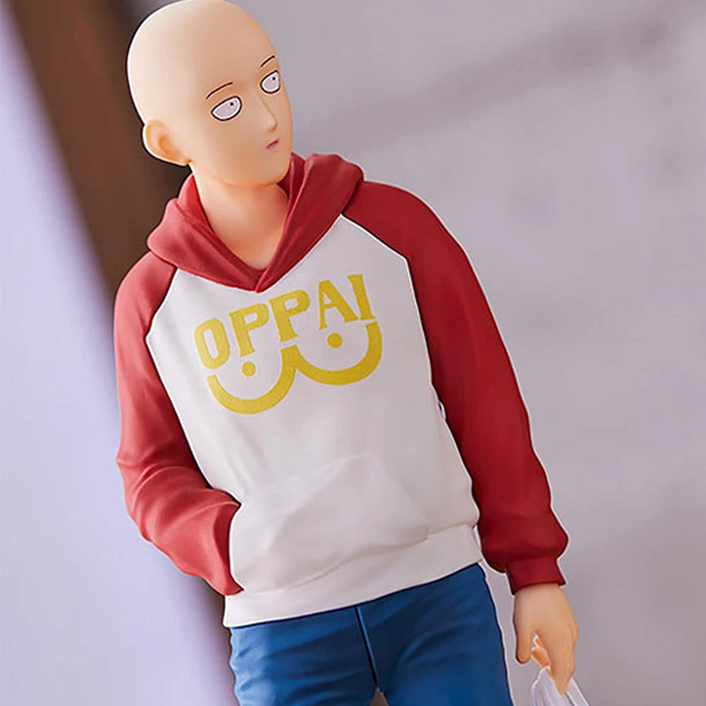 أنيمي الشكل سايتاما الشكل كيب أصلع سايتاما جينوس عمل الشكل الدائمة لعبة مجسمة مجموعة ثابتة سطح المكتب الحلي #4