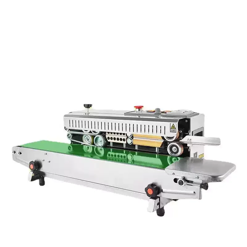 Fully Automatic Horizontal Continuous Bag Sealing Machine FR-900 Plastic Bag Belt Sealing Machine