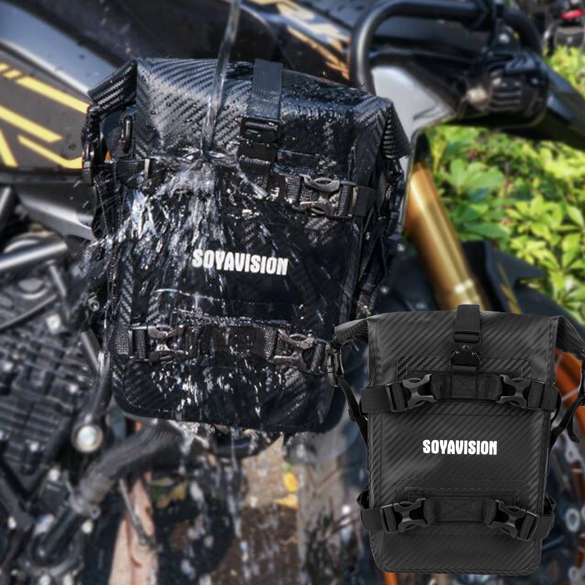 F750GS F850GS Tool Placement Travel Bag for BMW R1250GS R1200GS ADV Adventure Frame Crash Bar Waterproof Bags Bumper Accessories