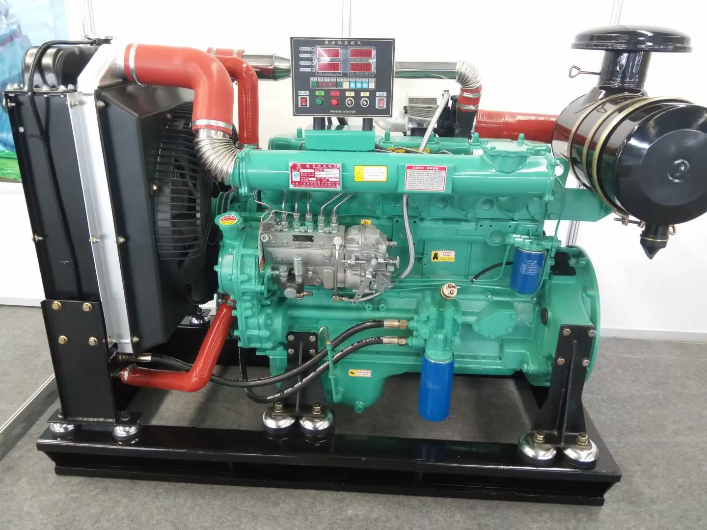 

High quality Ricardo 132Kw 180Hp 165kva 6 cylinder R6105IZLD water cooled diesel engine for 120kw diesel generator set