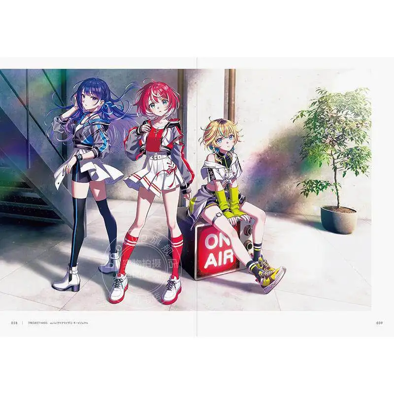 Morikura En Prism Art Book Illustration Collection Japanese Import Original Vtuber Character Designer Bishoujo Artworks