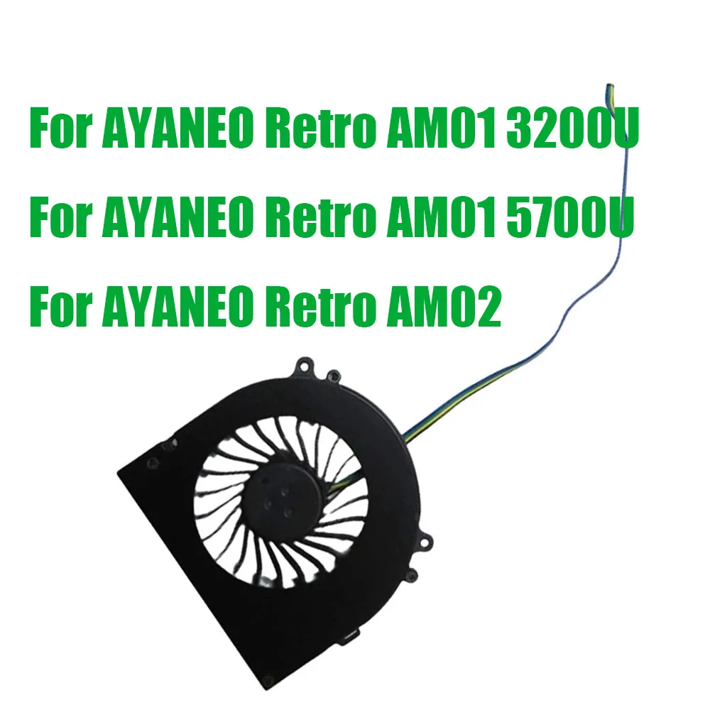 MINI PC Fan For AYANEO Retro AM01 3200U AM02 DC05V 0.50A 4PIN Replacement