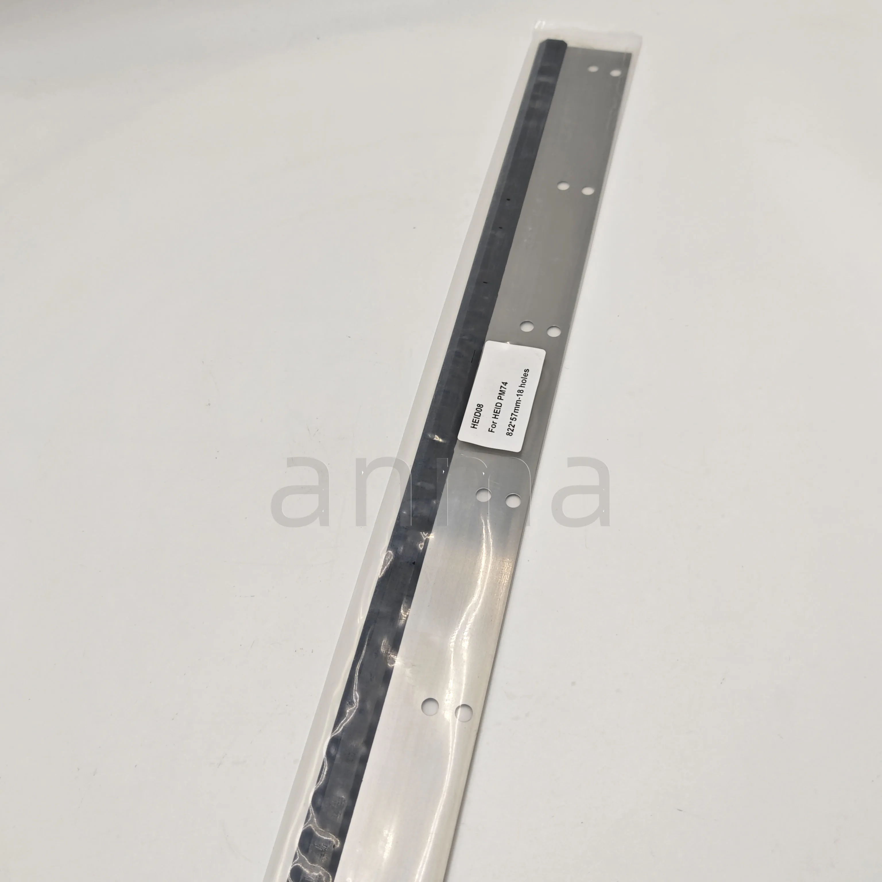 2PCS Wash up Blade Printing Machine Accessories 18 holes 822X57X0.5mm for SM74 Printing Machine