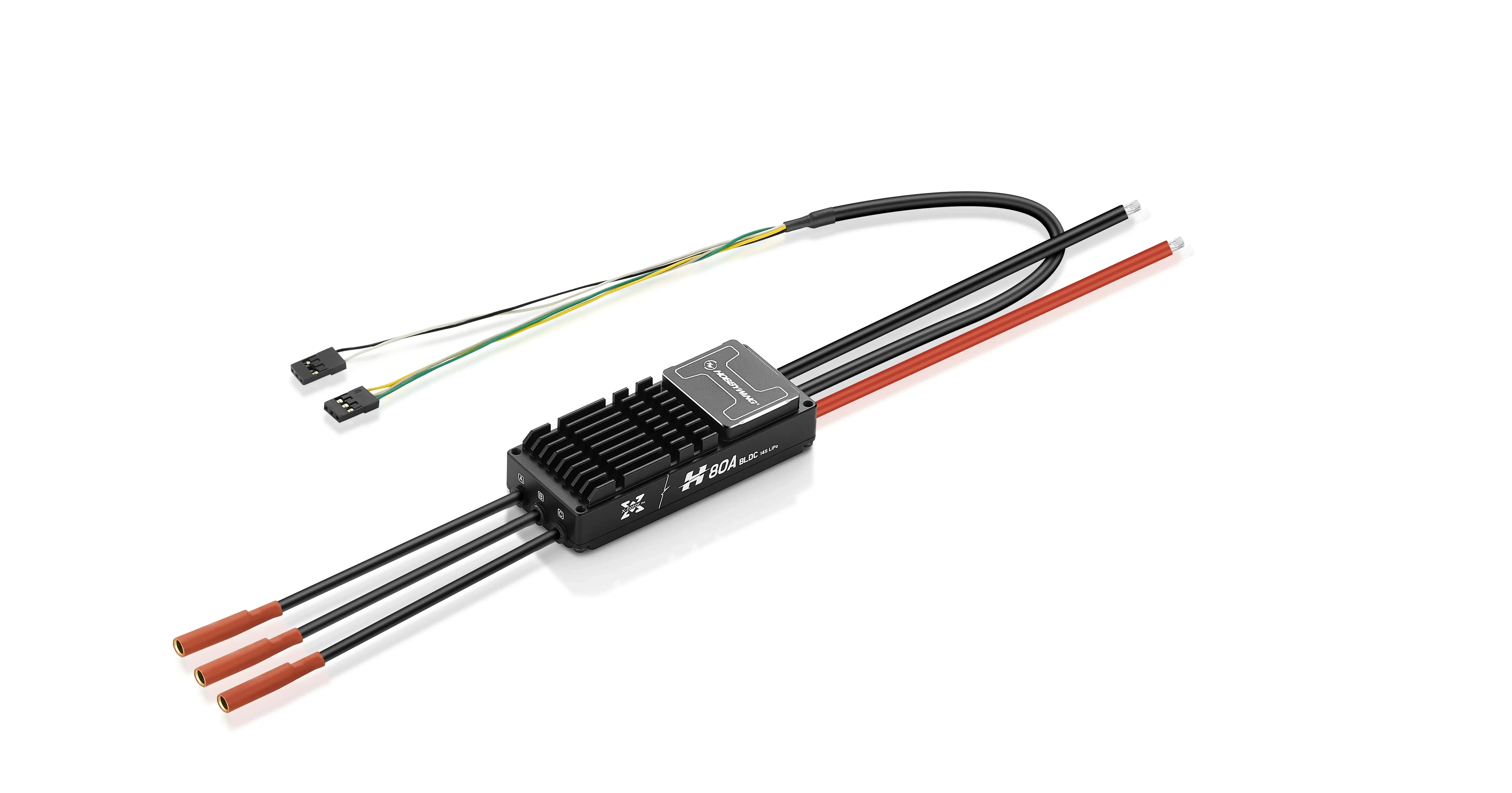 جهاز التحكم الإلكتروني في السرعة Hobbywing XRotor Pro H80A 14S صغير الحجم وخفيف الوزن BLDC ESC 80A