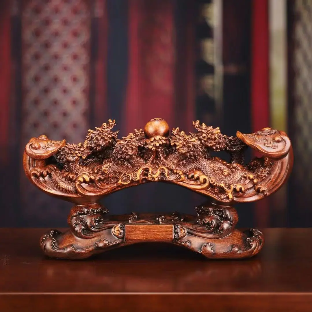 HYS Pixiu Ornament Living Room Entrance Wall Cabinet Office Ornament Year of the Dragon Kowloon Play Ball Ornament