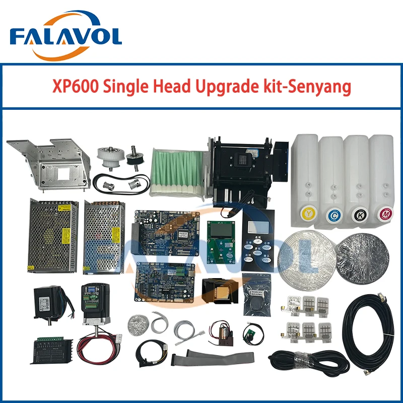 FALAVOL Senyang XP600 single head conversion upgrade board kit for DX5/DX7 convert to XP600 for large format printer update kit