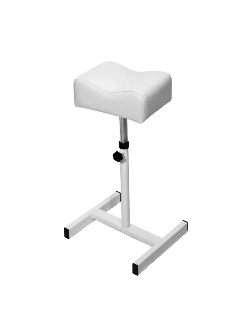 Adjustable Pedicure Foot Rest Stand, PU Leather Foot Stool for Nail Salon, Manicure Foot Rest with Height Adjustment