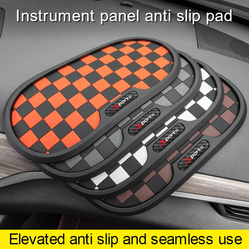 Car Anti-slip Mat Multifunctional Storage Mat Heat-resistant for Securing The Central Console and Dashboard