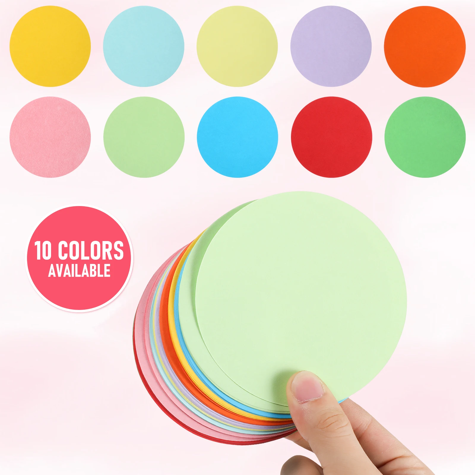 100 Sheets Kids Paper-Cuts Art Set with Decorative Folding Paper for DIY Origami Crafts Creative Handmade Game Educational Craft