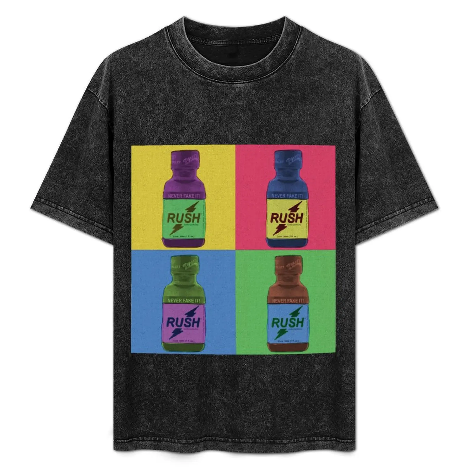 Poppers Pop Art Amyl T-Shirt oversized essential t shirt shirts graphic tees men clothes