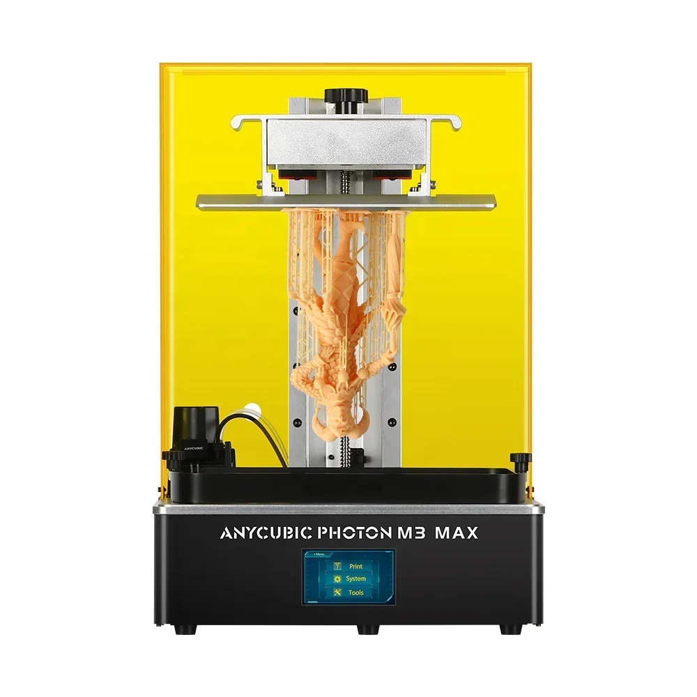 ANYCUBIC Ready To Ship 7K HD Photon M3 Max Large Print Size 298*164*300mm 13.6 Inch 7K Screen Industrial Resin LCD 3D Printer