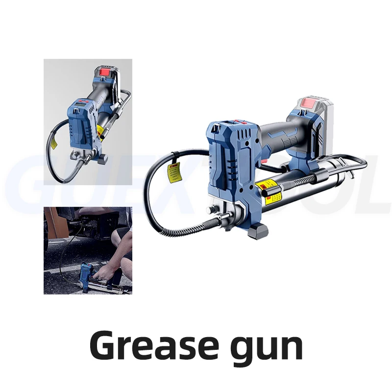 Pistola portátil de inyección rápida de grasa cilindro de aceite batería de litio 20V 260W excavadora de mano 500cc