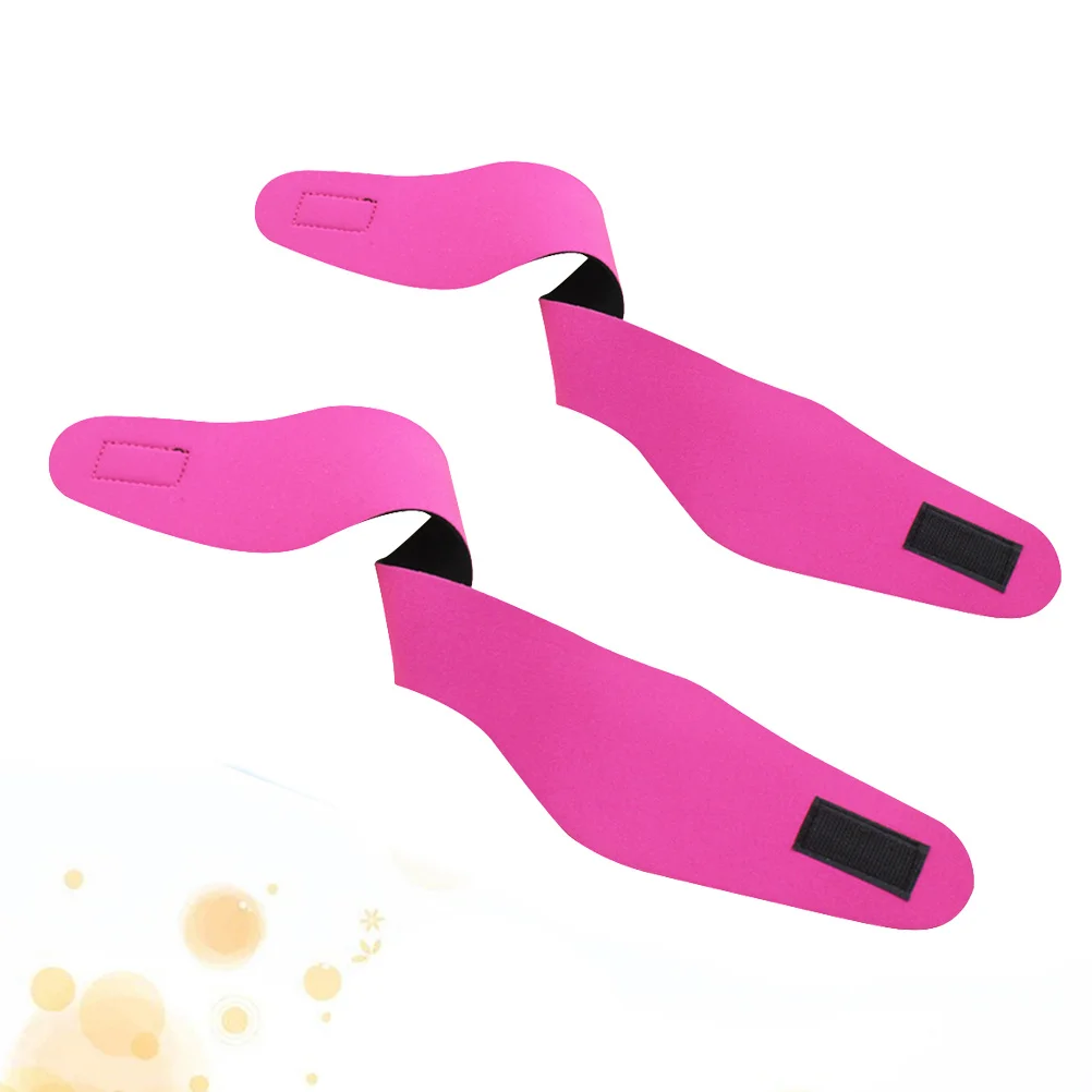 2 قطعة عقال أذن مقاوم للماء النيوبرين قابل للتعديل السباحة واقي رأس للسباحة الاستحمام تصفح المياه التزلج التجديف الغوص