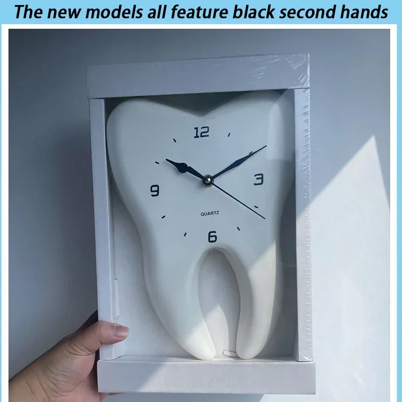Dental Clinic Wall Clock Creative Design Dental Outpatient Wall Clock Health Room Corridor Decor Kid Clocks Home Decoration