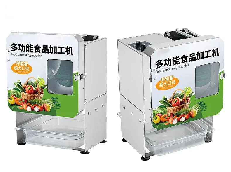 Commercial Supply Commercial Adjustable Cabbage Salad Vegetable Leaf Chopper Vegetable Cutter Machine