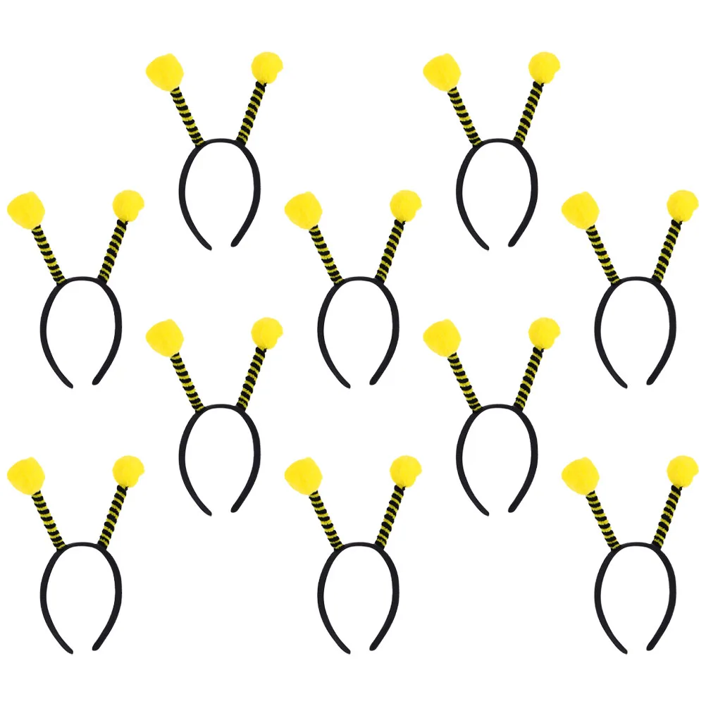

10Pcs Bee Antenna Headband Lightweight Comfortable Halloween Costume Party Accessories Women Insect Decorations