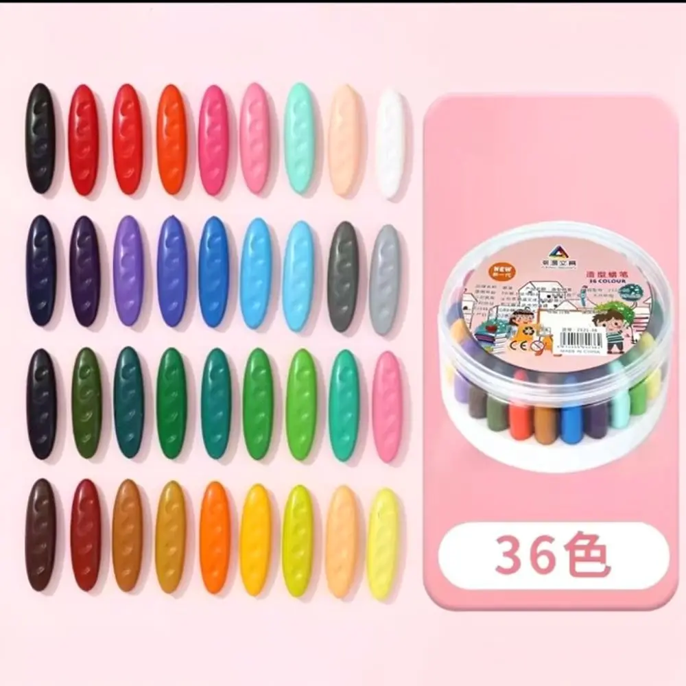 Creative Cat Paw Shape Crayons Children Drawing Pens Washable Colorful Art Supplies Ergonomic Painting Stationery For Kids Gift