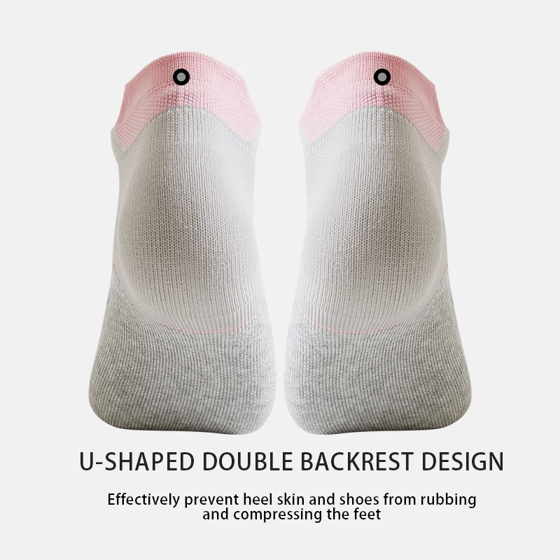 Women Gym Sport Ankle No Show Socks Grils Cotton Fitness Socks Mesh Breathable Deodorant Winter Outdoor Travel Socks