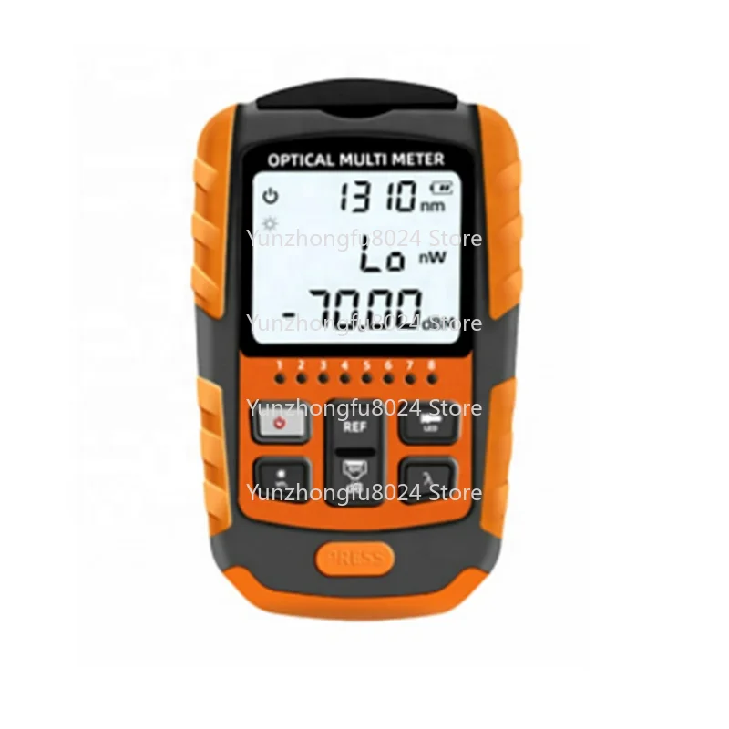 4 in 1 Multi-function  Visual Fault Locator Network Cable Test Optical Fiber Tester VFL-50dBm~+26d Optical Power Meter