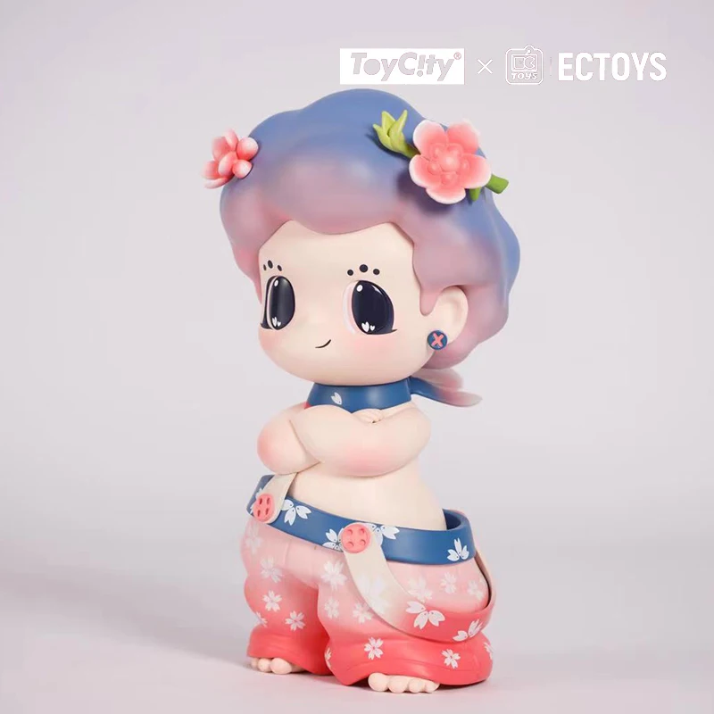 

Ectoys Display Level Elk Youth Limited Sakura 400% Pvc Action Figure Cute Original Genuine Collection Model Doll Toys Real Shot