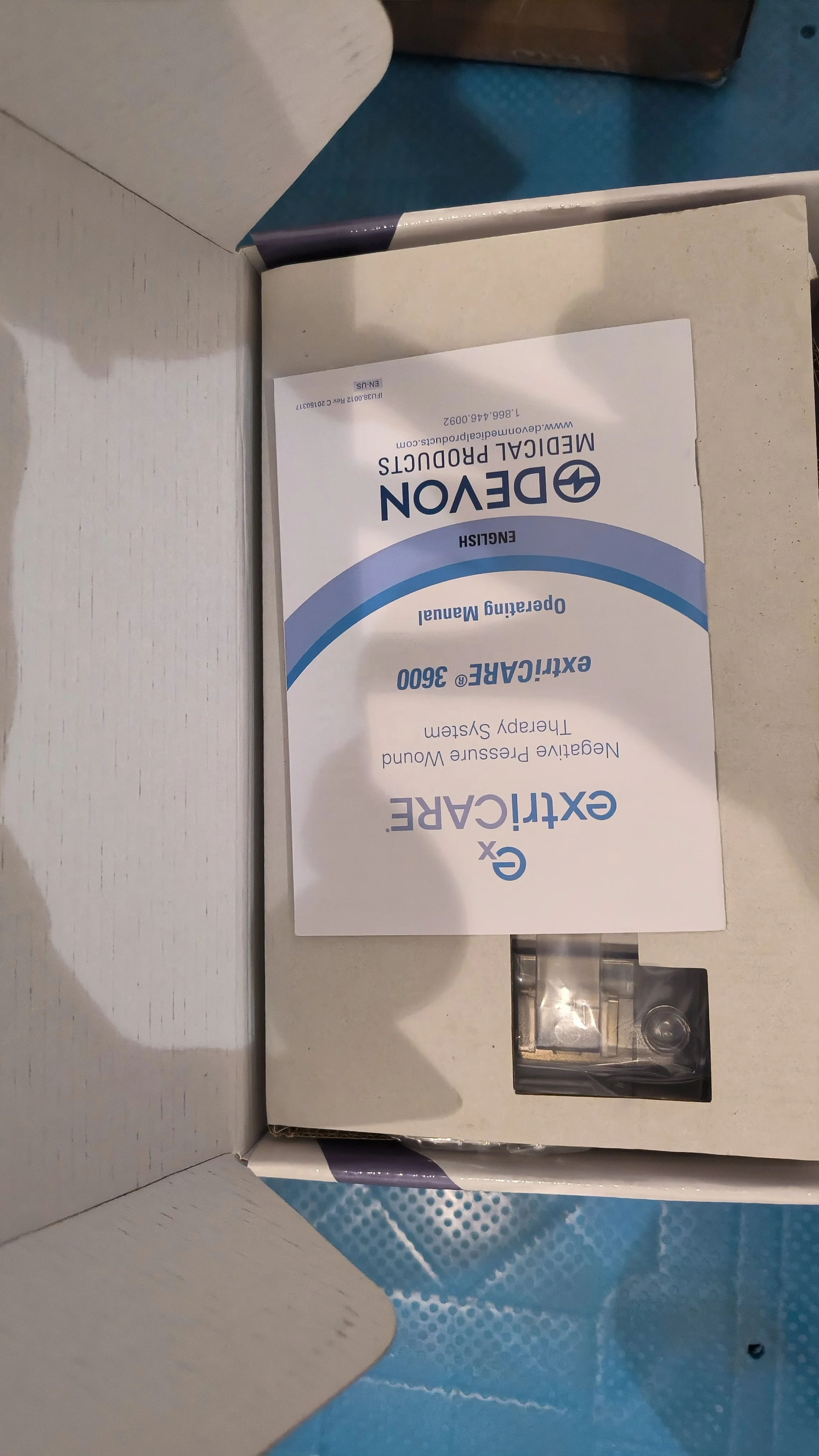 Terapi Luka Tekanan Negatif NPWT Portabel dengan Kit Pembalut NPWT VAC