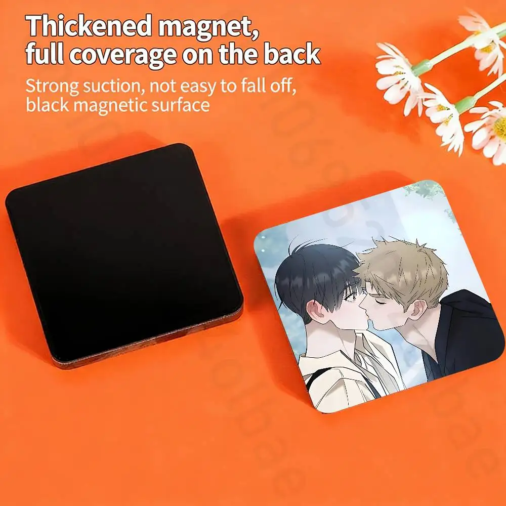 Red Thread Quest Anime Fridge Magnets Magnetic Refrigerator Memorial Gifts For Kitchen Office Locker Travel Home Deco