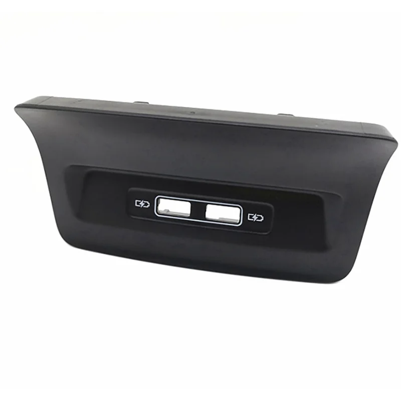 Skoda Kodiaq Karoq 5QD035726L-VVNB 용 1 세트 뒷좌석 USB 소켓 Armerst USB 어댑터