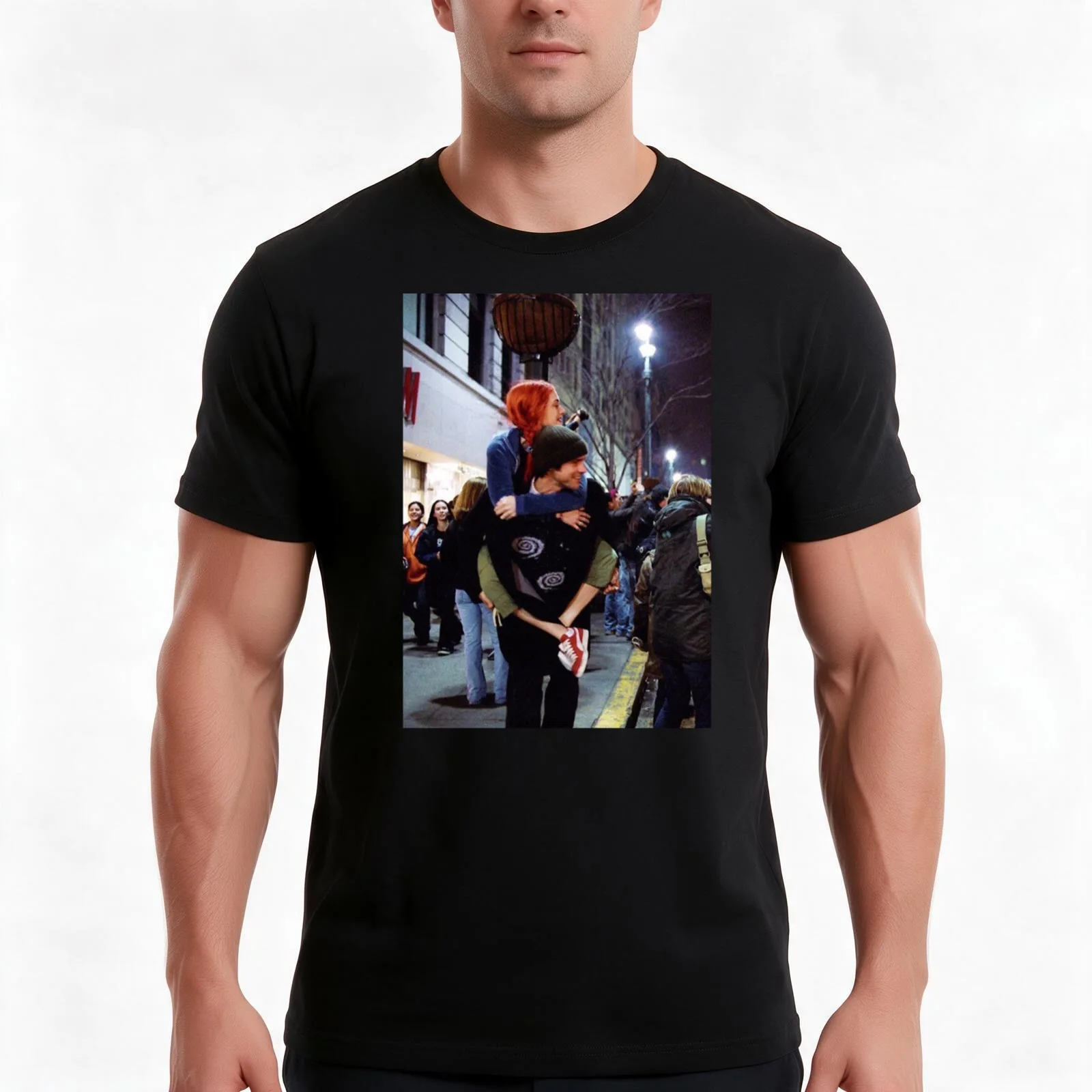 eternal sunshine of the spotless mind movie T-Shirt Summer Casual Cotton Tee Oversized Streetwear Tops Vintage Graphic Print