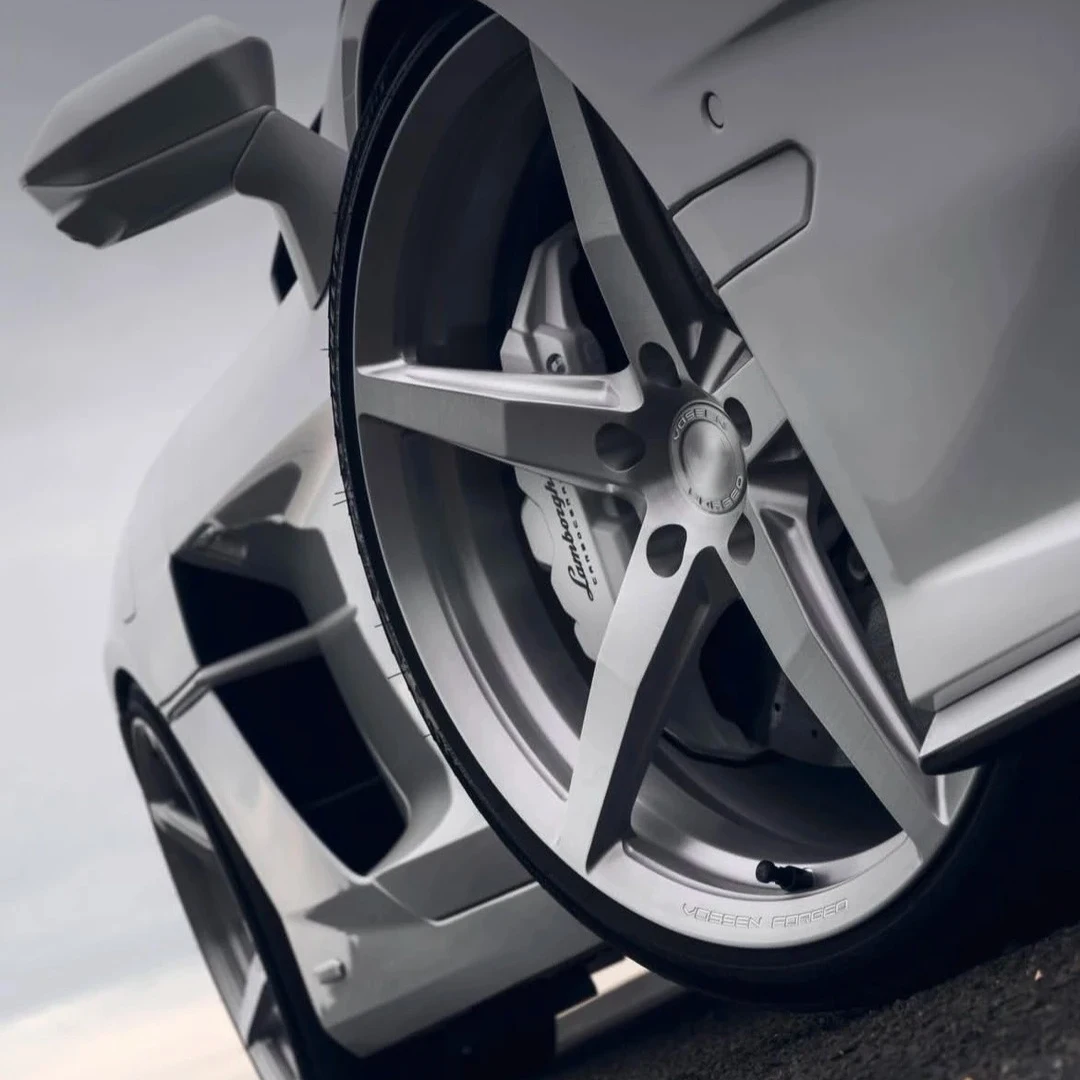 For Monoblock Forged Wheel Brush clear 5 Spokes 5x114.3 5x120 5x112 20 21 22 Inch Luxury Passenger Car Wheel Temerario Huracan