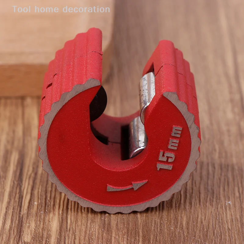 Reliable Aluminum Alloy Body Round Tube Cutter; Self-Locking Mini Tool for Copper, Aluminum, PVC Tubes.