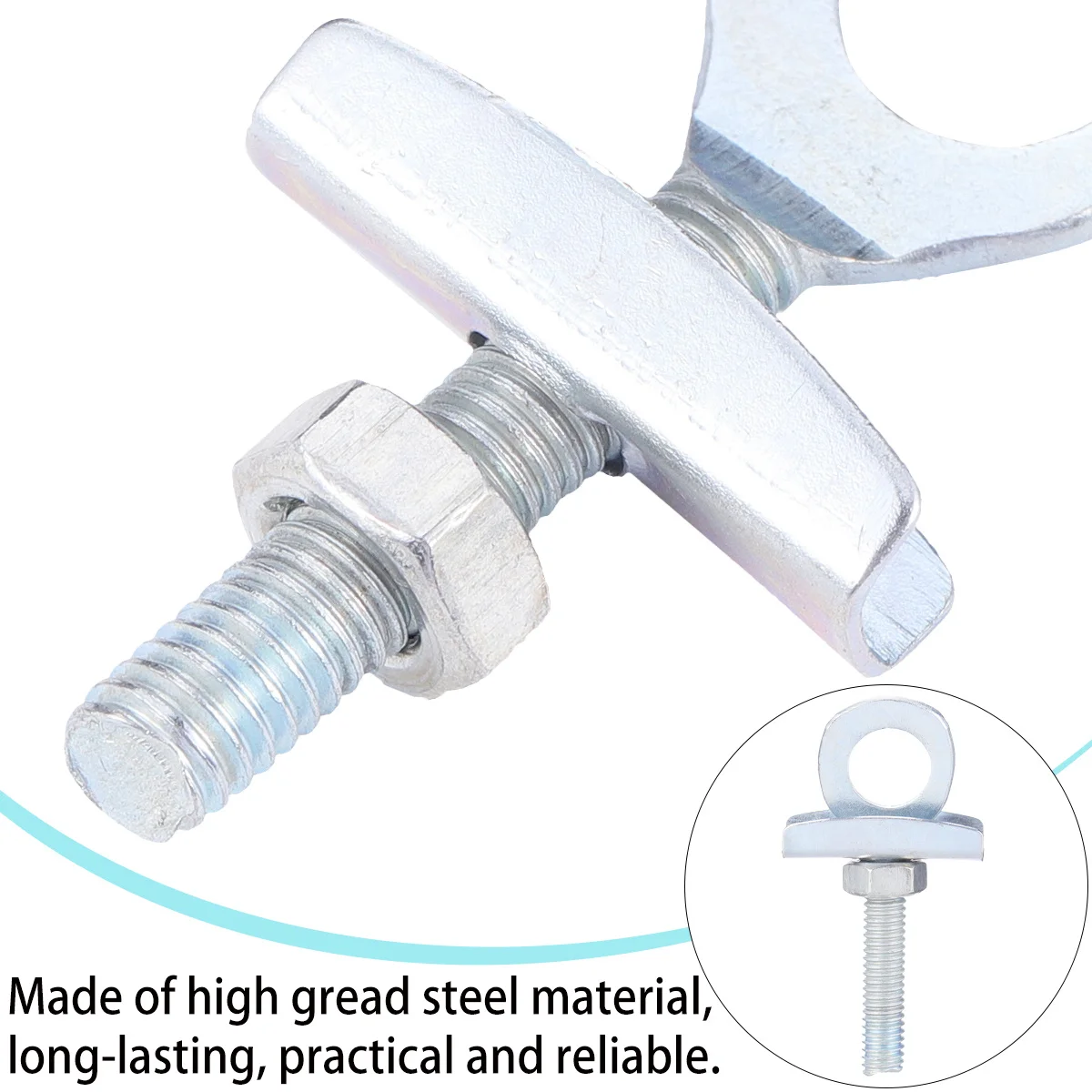 

20pcs Bike Chain Adjuster Tensioner Bolt High Grade Steel For Bmx Fixie Track Bicycle Chain Slack Prevention Cycling Accessories