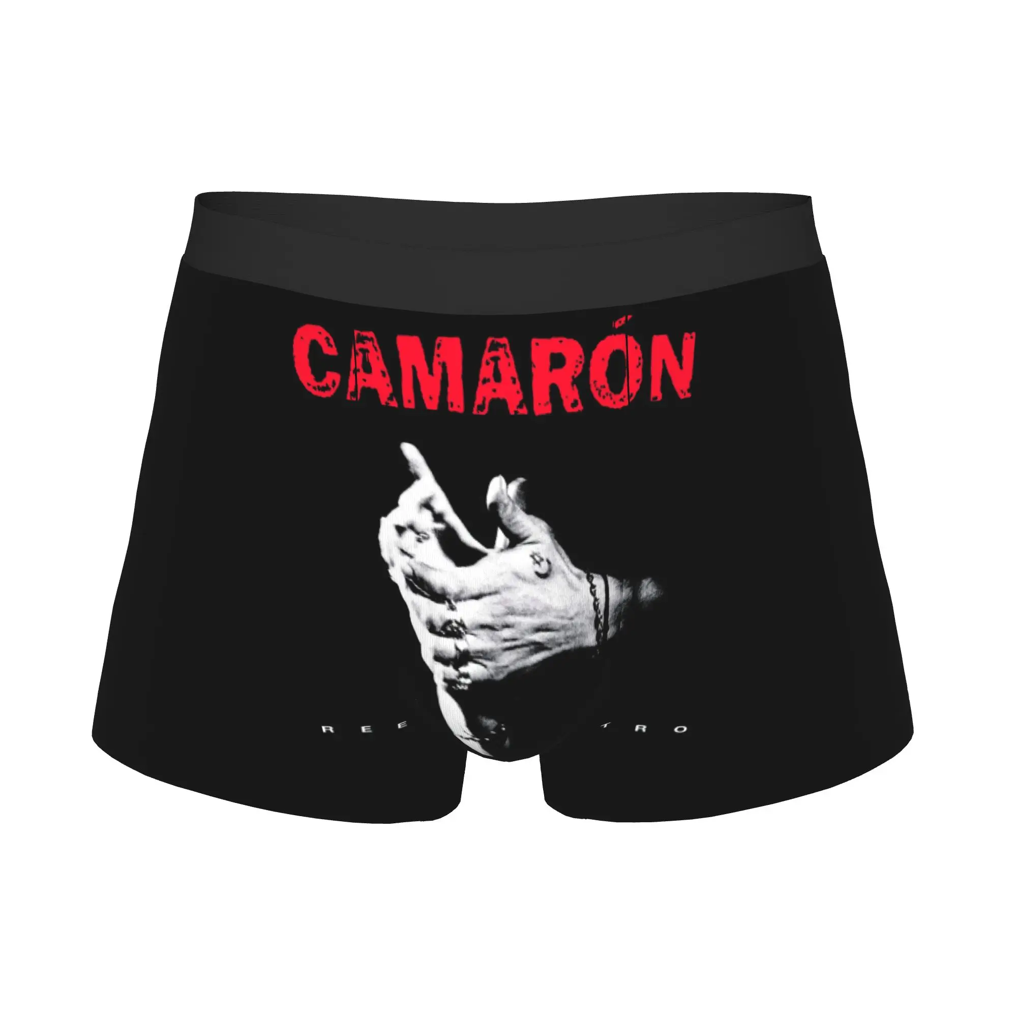 Camaron De La Isla Reencuentro Boxers Shorts Panties Male Underpants Breathable Flamenco Singer Island Shrimp Briefs Underwear