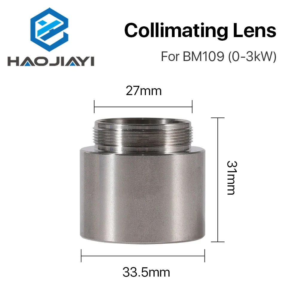 BM109 1.5KW Collimating & โฟกัสเลนส์ D28 F100 F125mm พร้อมเลนส์สําหรับ Raytools เลเซอร์ตัดหัว BM109