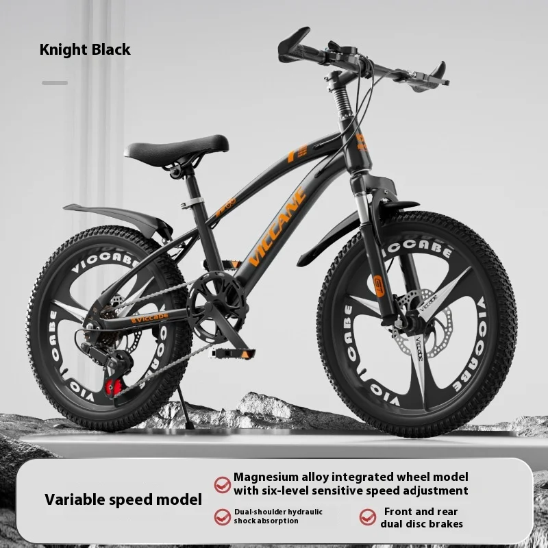 Ultralight variable speed mountain bike for boys girls 6-15yo teens junior high students