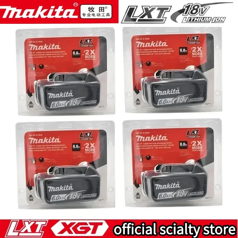 

100% Original Makita 18V 6Ah Power Tools Battery,For Makita BL1860 BL1860B BL1850 BL1845B BL1840B Rechargeable lithium Battery