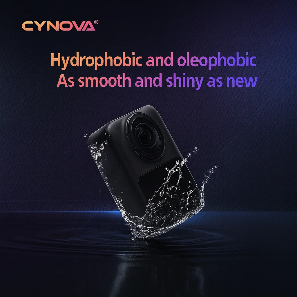 2-Pack 9H Tempered Glass Screen Protector for CYNOVA DJI OSMO 360 - HD Anti-Scratch, with Storage Box