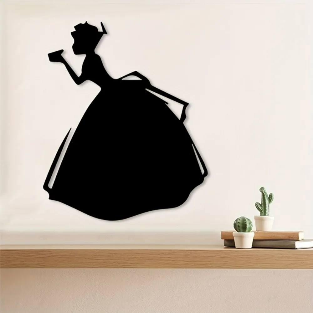 CIFbuy Vintage Metal Wall Art Princess Queen Home Decor Bedroom Hook Retro Style Decorative Sign Wall Hanging