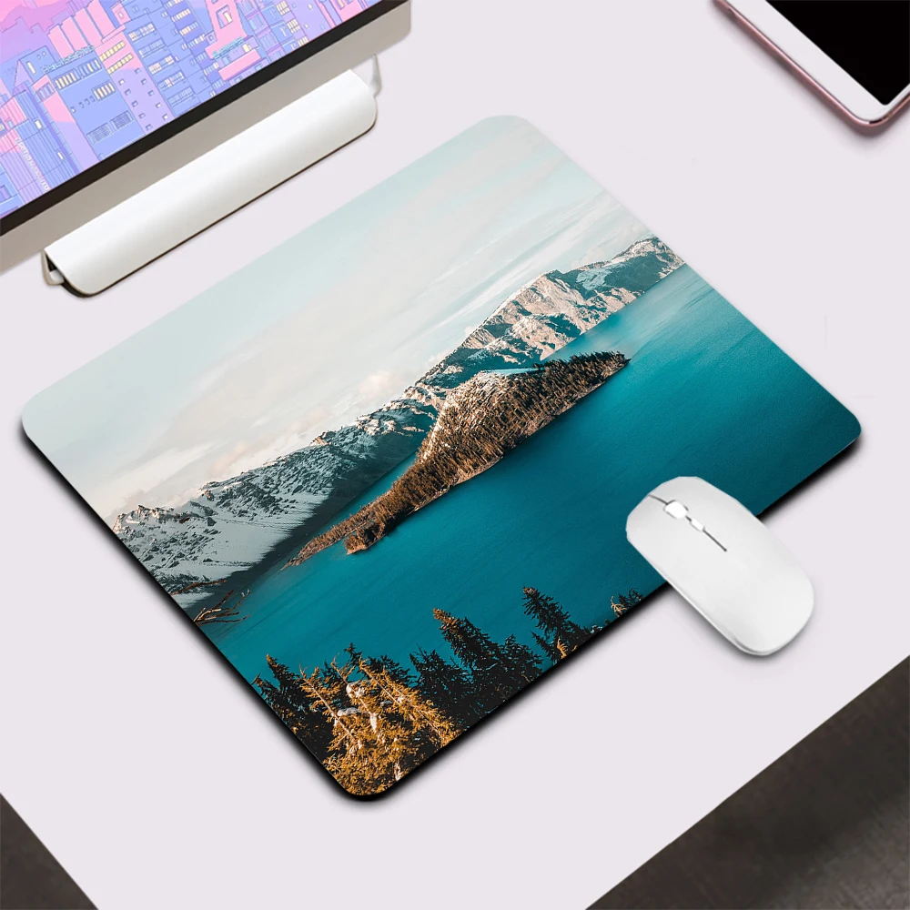 Nature Landscape Small Gaming Mouse Pad Computer Office Mousepad Keyboard Pad Desk Mat PC Gamer Mouse Mat XXL Laptop Mausepad