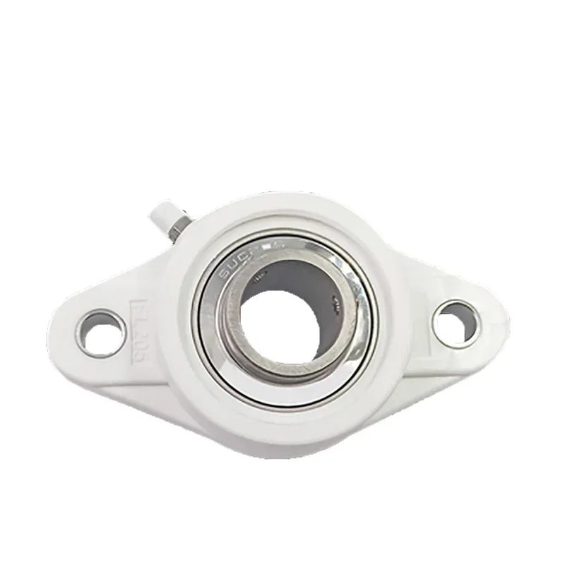 Picture 3: 1Pcs Rhombus Shaped Bearing Housing Stainless Steel Outer Spherical Bearing Plastic Nylon SUCFL201 -  SUCFL208 + 440 Bearing