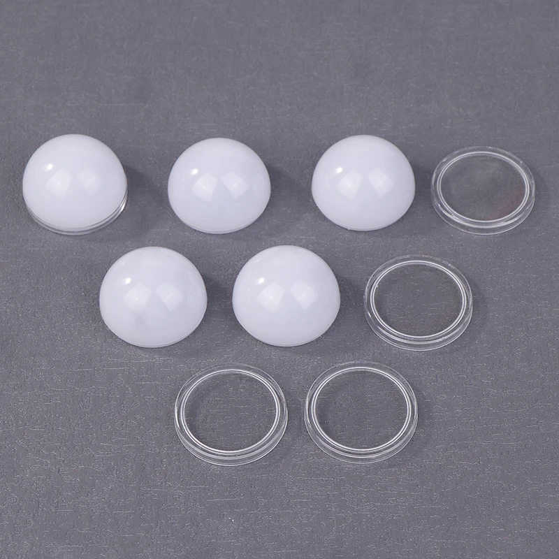 5 stuks LED Plastic Halve Lamp Make-upspiegel Lamp Plastic/Aluminium Basis Shell Thuis Plafondlamp Spiegel Front Light Verlichting